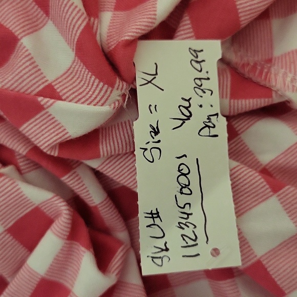 Ruby Rd Checked Tunic - Picture 7 of 7